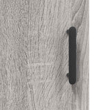 Wall Cabinet Grey Sonoma 60x31x60 cm Engineered Wood 829978