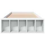 Bed Frame without Mattress White 75x190 cm Small Single 3280622