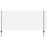 Welded Wire Fence with Post 25 x 1.2 m PVC-Coated Steel 3336602