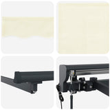 Electric Retractable Awning Cream and Anthracite 4.5 x 3.5 m 3422093
