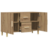 Sideboard Artisan Oak 100x36x60 cm Engineered Wood 856903