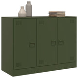 Sideboard Olive Green 99x39x73 cm Steel 841725