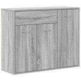 Sideboard Grey Sonoma 88x30x70 cm Engineered Wood 815367