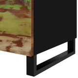 Coffee Table 80x50x40 cm Solid Wood Reclaimed&Engineered Wood 350638