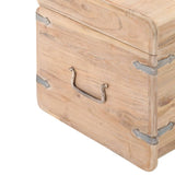 Chest 40x40x40 cm Solid Acacia Wood 289648