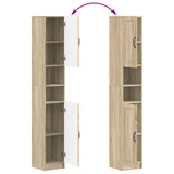 4 Piece Bathroom Cabinet Set UTRECHT Sonoma Oak Engineered Wood 3417974