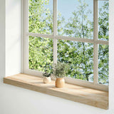 Window Sills 2 pcs Untreated 70x20x2 cm Solid Wood Oak 4009093