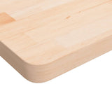 Basin Shelf Wall Mounted Steel and Solid Wood Oak 3302471