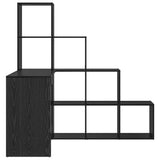 Corner Desk Black Oak 101.5 x 149.5 x 149.5 cm Engineered Wood 3337242