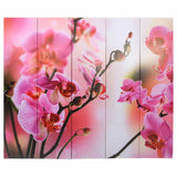 Folding Room Divider 200x170 cm Flower 240479
