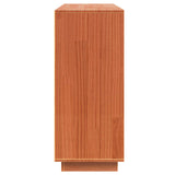 Sideboard Wax Brown 104.5 x 34 x 80 cm Solid Pine Wood 869991