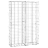 Gabion Basket with Lids Galvanised Wire 150 x 100 x 30 cm 141042