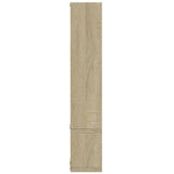Wall Shelf Sonoma Oak 96x12x64 cm Engineered Wood 840802