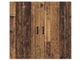 Wall Cabinet PORTO Old Wood 80 x 31 x 100 cm Engineered Wood 885503
