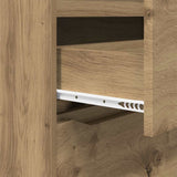 Storage Cabinet Artisan Oak 80 x 31 x 81 cm Engineered Wood 888856