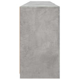 Sideboard with LED Lights Concrete Grey 181.5x37x67 cm 3209005