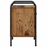 Bedside Cabinet 2 pcs Old Wood 40 x 30 x 50 cm Engineered Wood 8013503