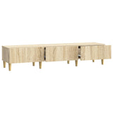 TV Cabinet Sonoma Oak 147 x 34.5 x 30 cm Engineered Wood 894707