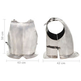 Medieval Knight Body Armour Cuirass Replica LARP Silver Steel 286121