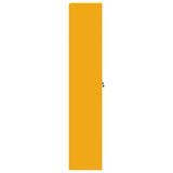 Storage Cabinet Mustard Yellow 60 x 40 x200 cm Steel 3406205