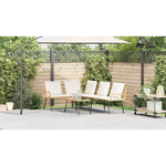 Garden Sofa Set 2 pcs Natural Poly Rattan 3328649