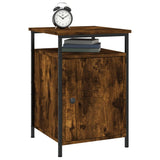 Bedside Cabinets 2 pcs Smoked Oak 40x42x60 cm Engineered Wood 825868