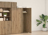 Highboard 2 pcs Artisan Oak 70 x 42.5 x 185 cm 3365592