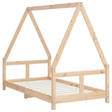 Kids Bed Frame 80x160 cm Solid Wood Pine 834459