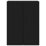 TV Wall Cabinet Black 59.5 x 31 x 80 cm Engineered Wood 892360