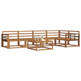 Outdoor Sofa Set 6 pcs Natural Solid Acacia Wood 3367622
