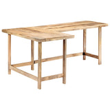 Desk 180x120x76 cm Solid Mango Wood 247905
