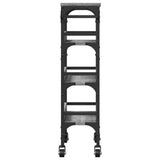 Kitchen Trolley Grey Sonoma 53x20x76 cm Engineered Wood 842354
