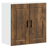 Kitchen Wall Cabinet Porto Smoked Oak Engineered Wood 854062