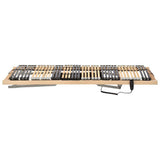 Slatted Bed Base Brown 80 x 190 cm Solid Beech Wood 42015273