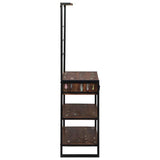 Kitchen Rack Multicolour and Black 80 x 40 x 160 cm 4015990