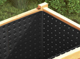 Dimpled Drainage Sheet Black 1 x 10 m HDPE 42046780