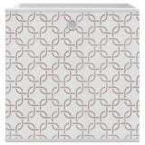 Foldable Storage Boxes 10 pcs Cream 32x32x32 cm Non-woven Fabric 4018982