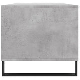 ZNTS Coffee Table Concrete Grey 90x49x45 cm Engineered Wood 831032