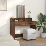 Dressing Table Brown Oak 100 x 41 x 140 cm Engineered Wood 865151