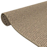 Carpet Runner Sisal Look Sand 80x150 cm 355789