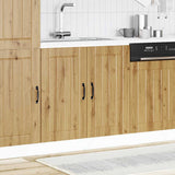 Sink Base Cabinet Lucca Artisan Oak Engineered Wood 853696