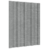 Roof Panels 36 pcs Galvanised Steel Silver 60x45 cm 317198