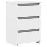 Bed Cabinets 2 pcs White 40x35x62.5 cm Engineered Wood 806212