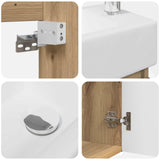 Bathroom Vanity Unit with Tap Artisan Oak 45.5 x 25.5 x 84 cm 889500