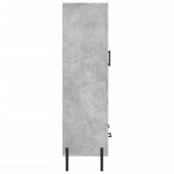 Highboard Concrete Grey 69.5x31x115 cm Engineered Wood 828248