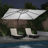 Umbrella Sand 351 x 250 x 253 cm Polyester and Aluminium 42003359