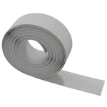Garden Edgings 5 pcs Grey 10 m 20 cm Polyethylene 3155455