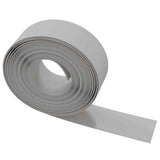 Garden Edgings 5 pcs Grey 10 m 20 cm Polyethylene 3155455