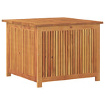 Garden Storage Box 75x75x58 cm Solid Wood Acacia 319706