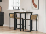Standing Bar Table Engineered Wood 892673